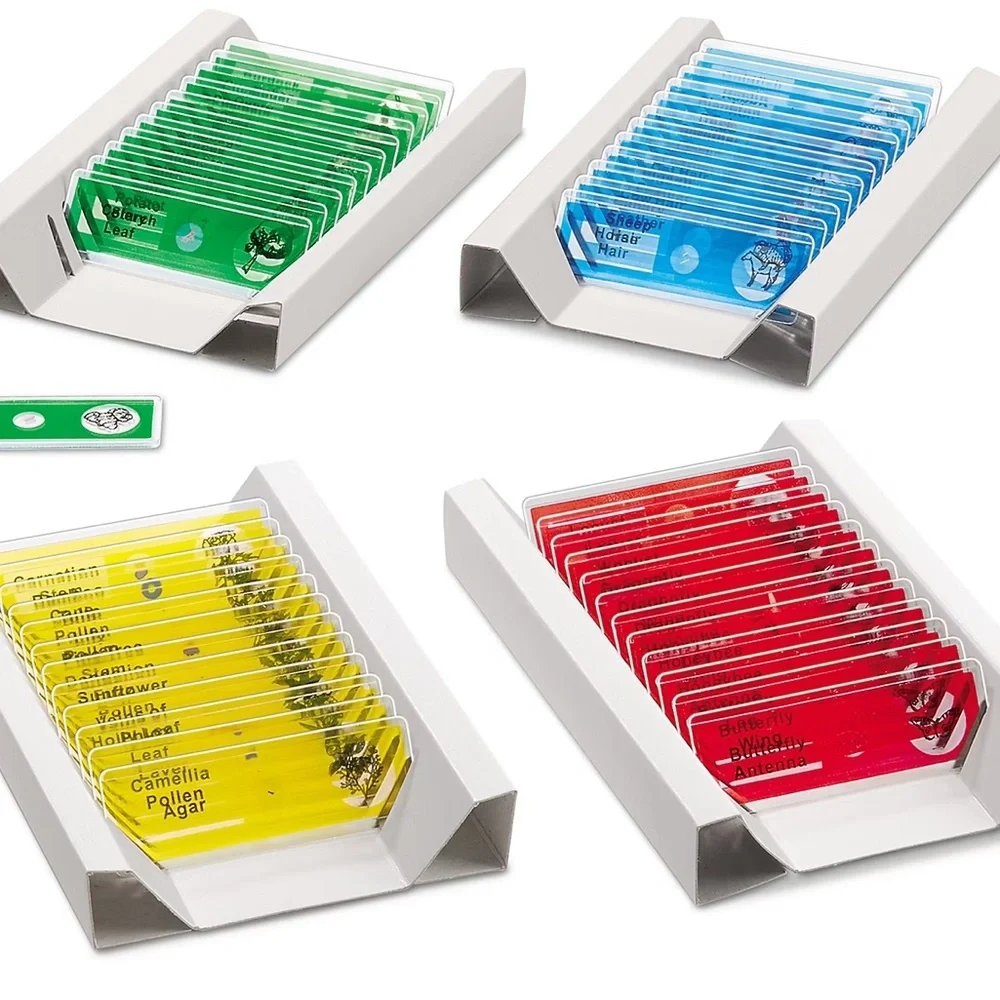 Lakeshore Prepared Slides Set Complete Set | homeschool science microscope